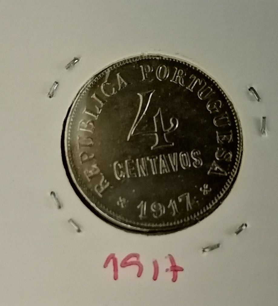 ***Soberbas - 4 Centavos de 1917, 1919