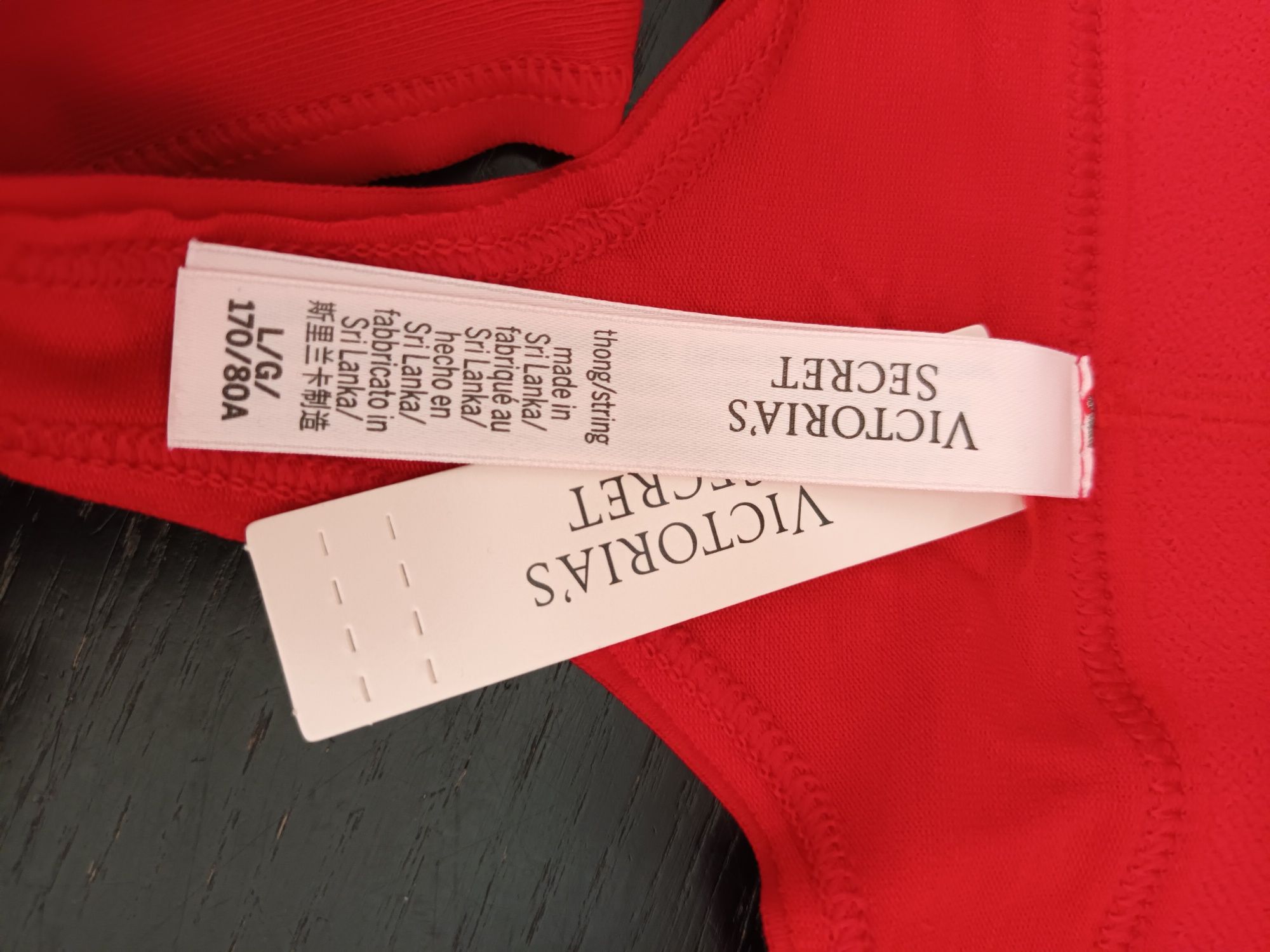 Majtki  Stringi Victoria's Secret Roz.L  Oryginał