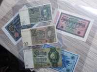 Stare banknoty + strony do albumu A4