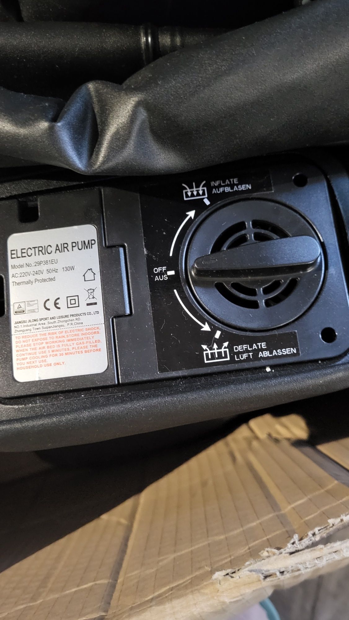 Materac elektryczny