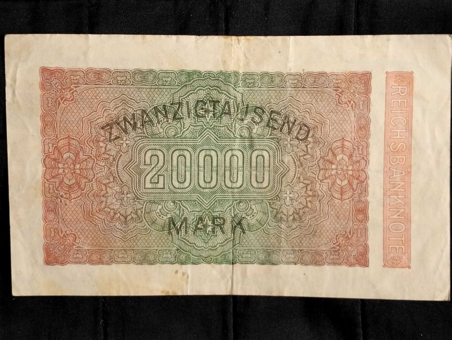 20000 marek niemieckich 1923, banknot
