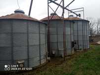 Silosy zbożowe średnicy 3,3m - 6,4m       od 25t-126t, suszarnia