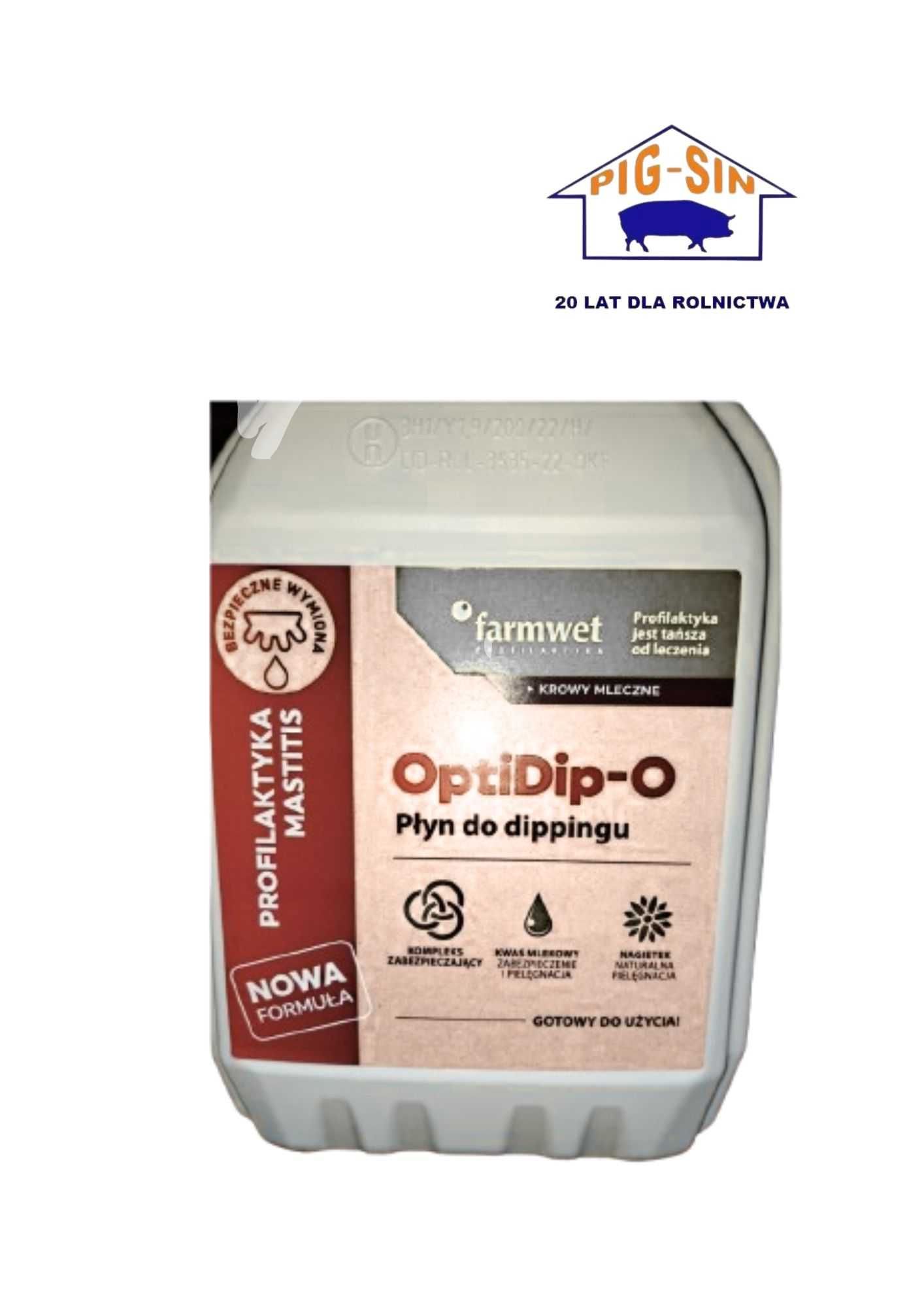 Farmwet OptiDip-O dipping po udoju STOP bakterie - 20kg