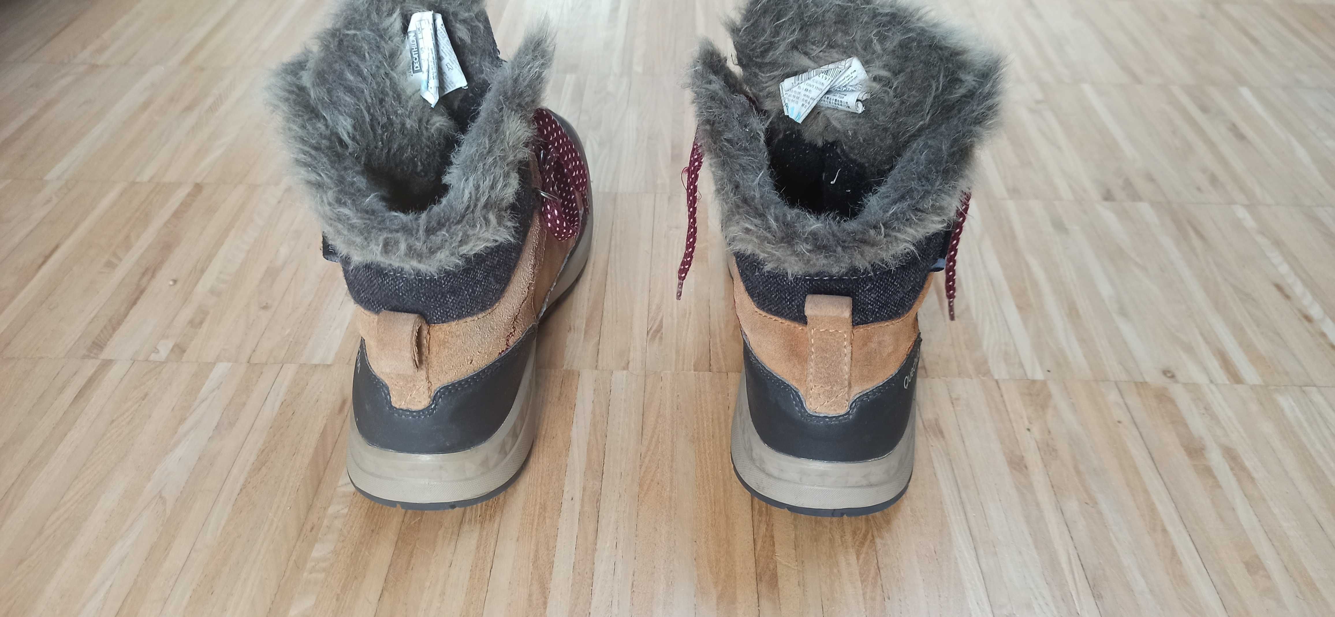 Buty zimowe dziewczęce Quechua nr 38