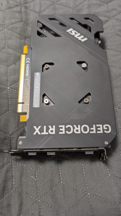 Відеокарта MSI Geforce RTX 4060 Ventus Black 2x 8 gb б/в