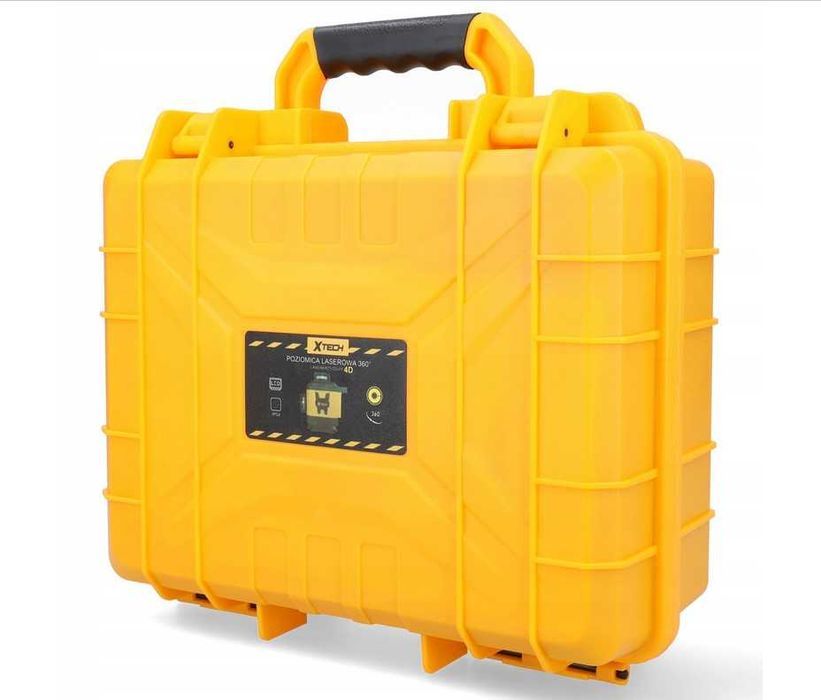 POZIOMICA LASEROWA XTECH 360° Laser Krzyżowy 4D Gwarancja FV