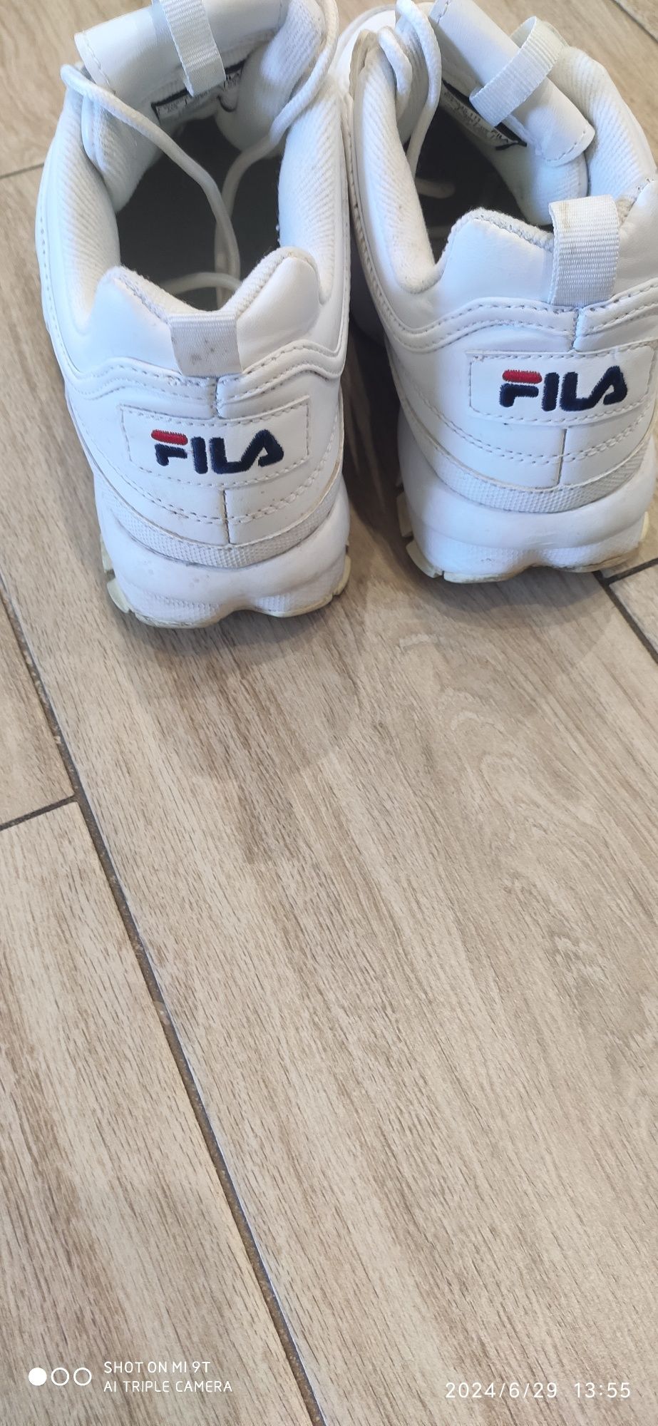 Adidasy FILA białe
