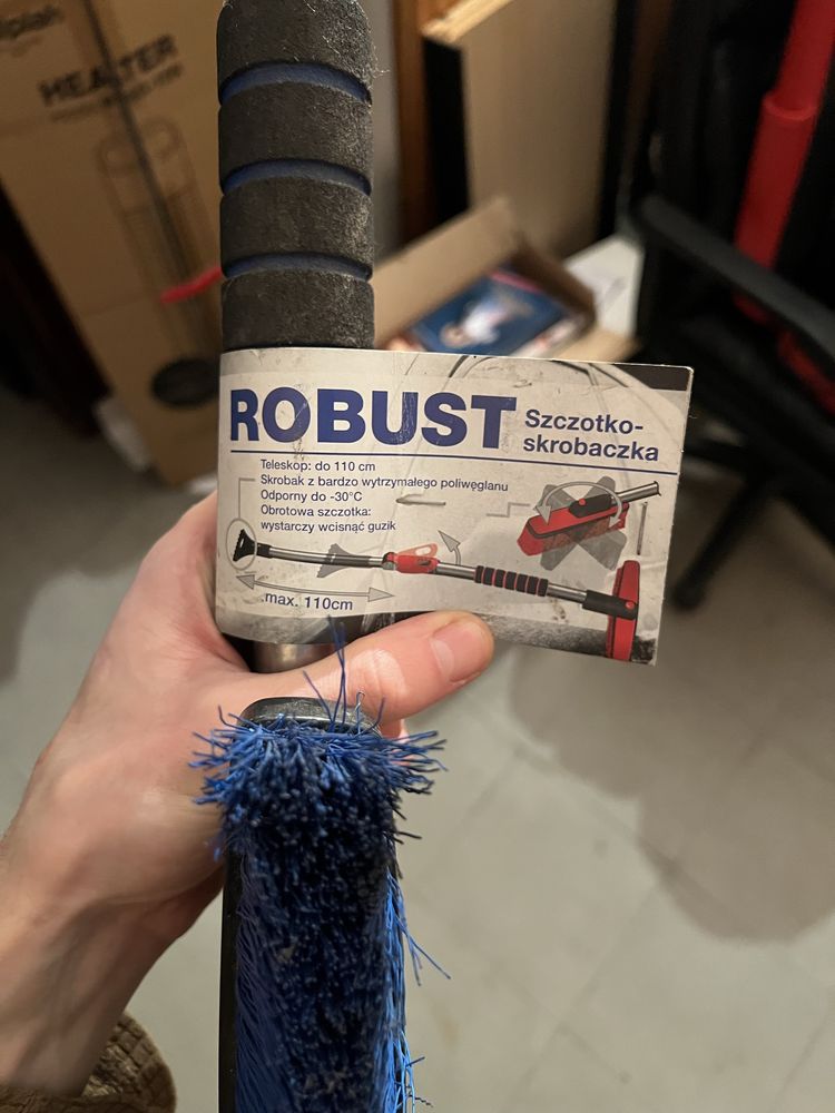 Szczotka-skrobaczka teleskopowa Robust