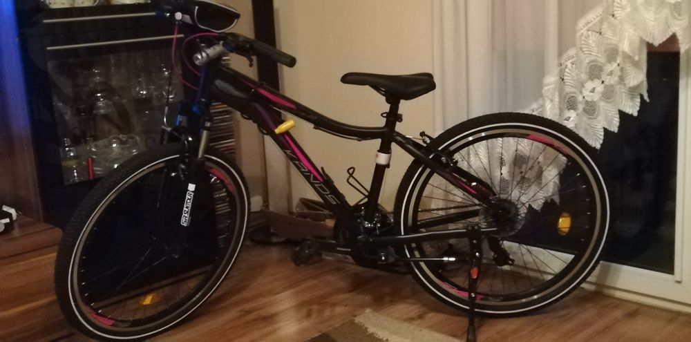 Rower 26"Kends czarno fioletowy