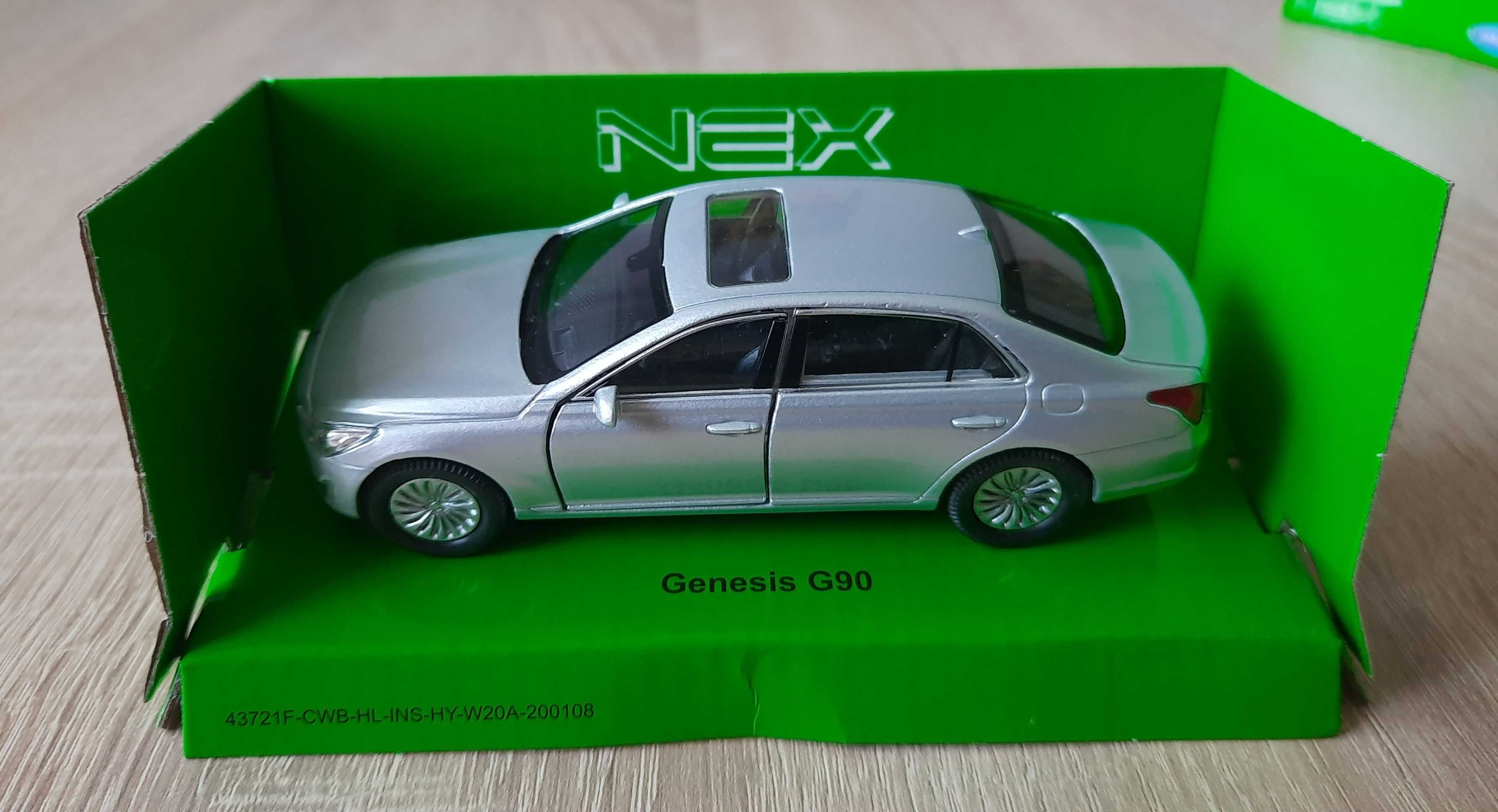 Mercedes SL 500, Hundai Azera i Genesis G90 Welly 1:34 Super !