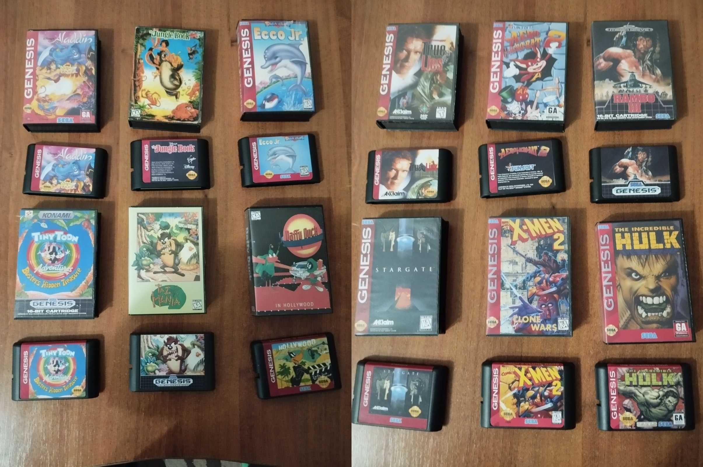 Картриджі для sega mega drive