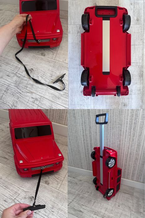 Дитяча валіза RIDAZ Mercedes-Benz G-клас кубик Гелендваген