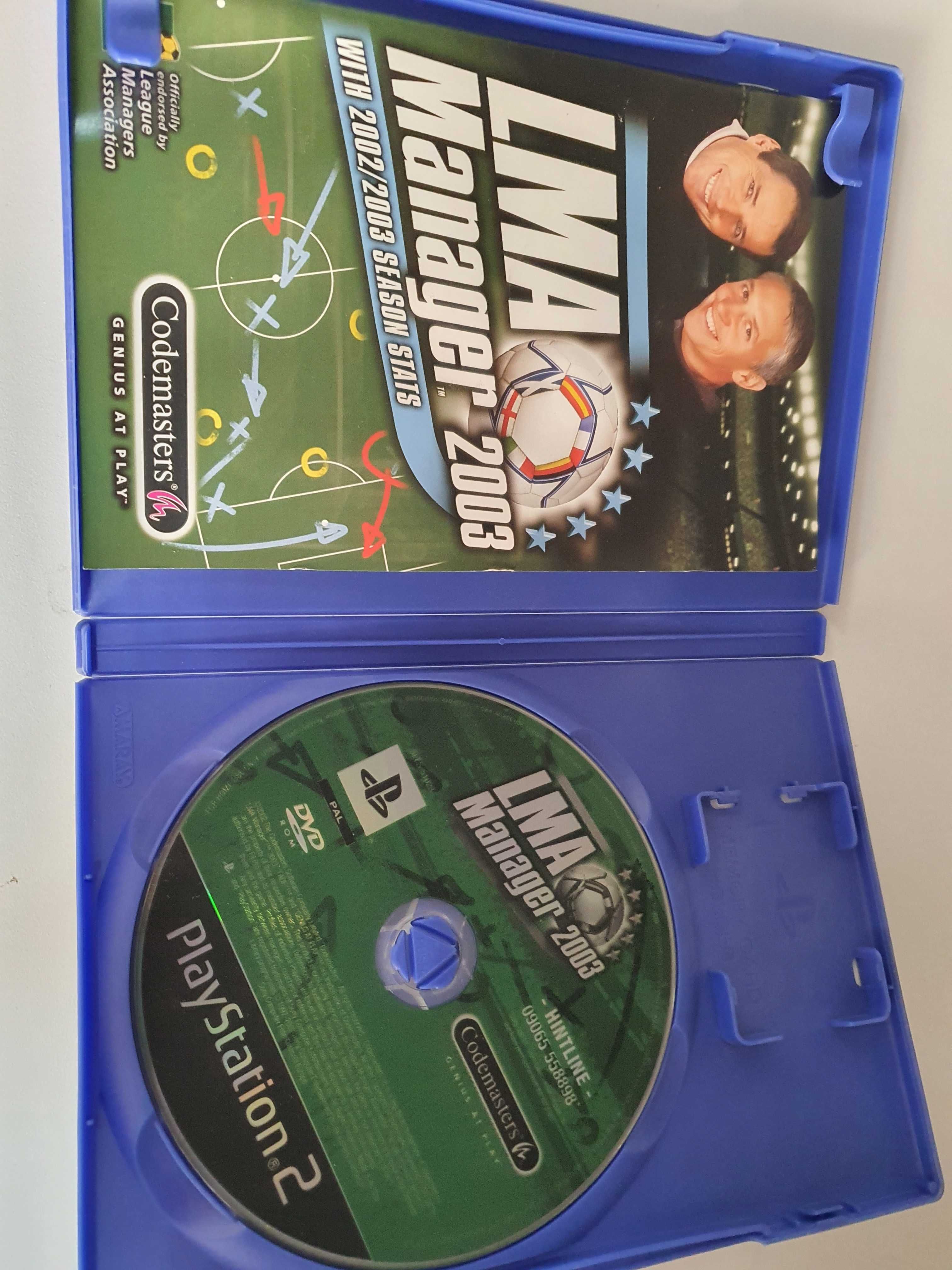 Gra LMA Manager 2003 na PS2