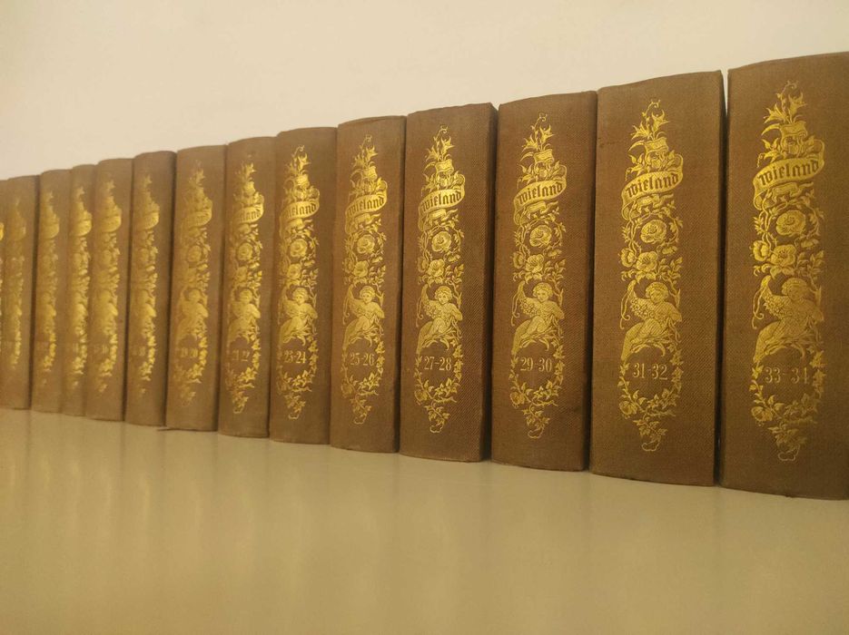 Старинные редкие книги. Все работы Виланда. 1855 год.