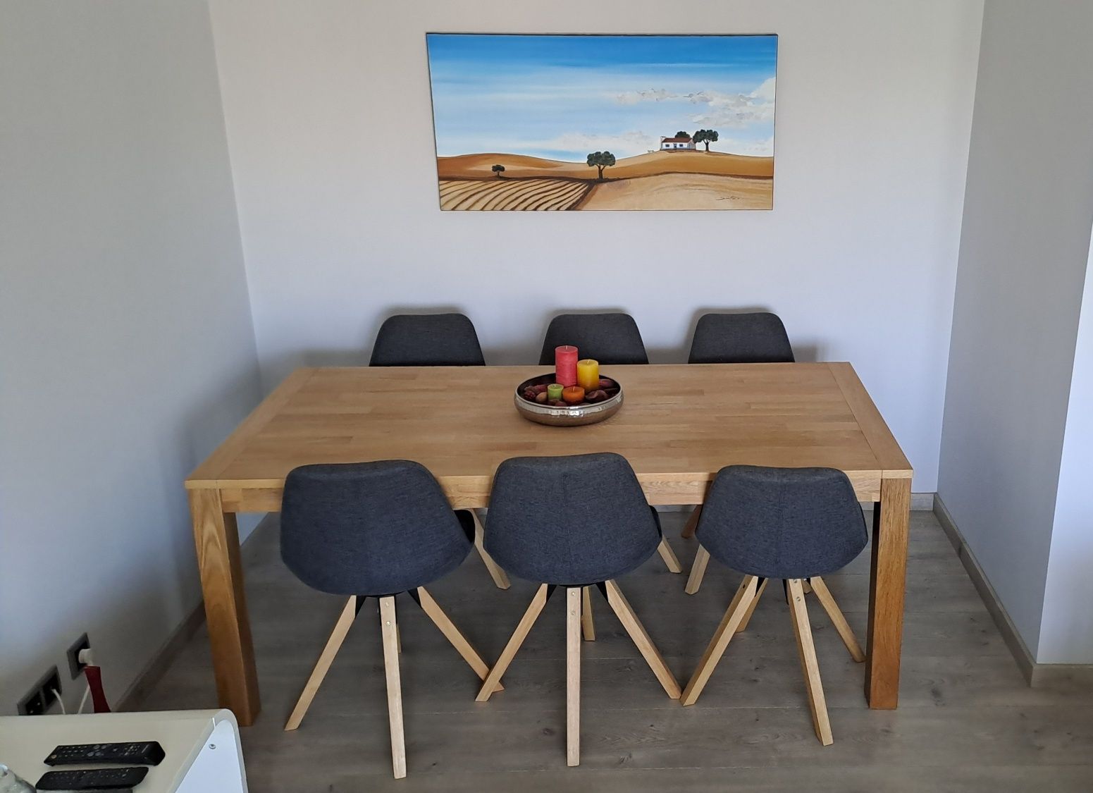 Mesa Jantar Carvalho Maciço