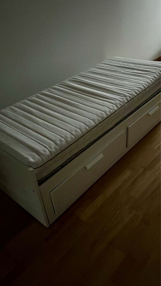 Cama Ikea Brimmes Extensivel 80x200