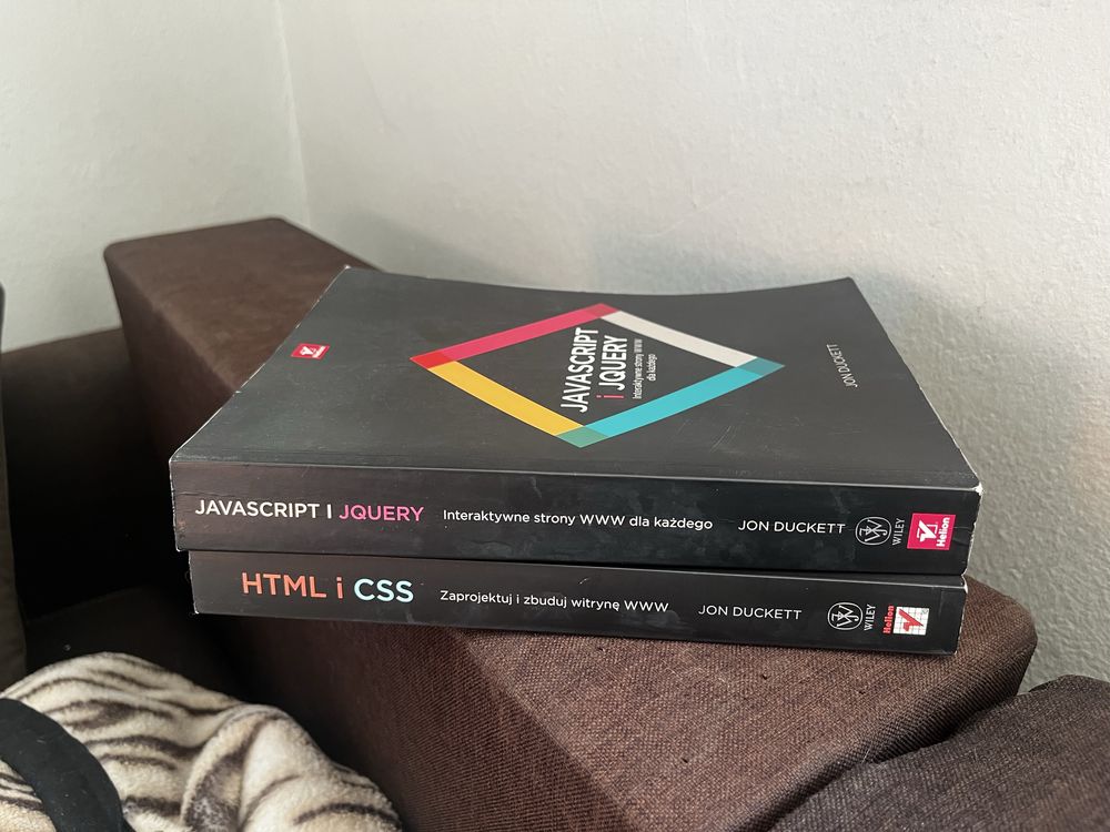 Ksiazki html i css oraz javascript i jquery Duckett