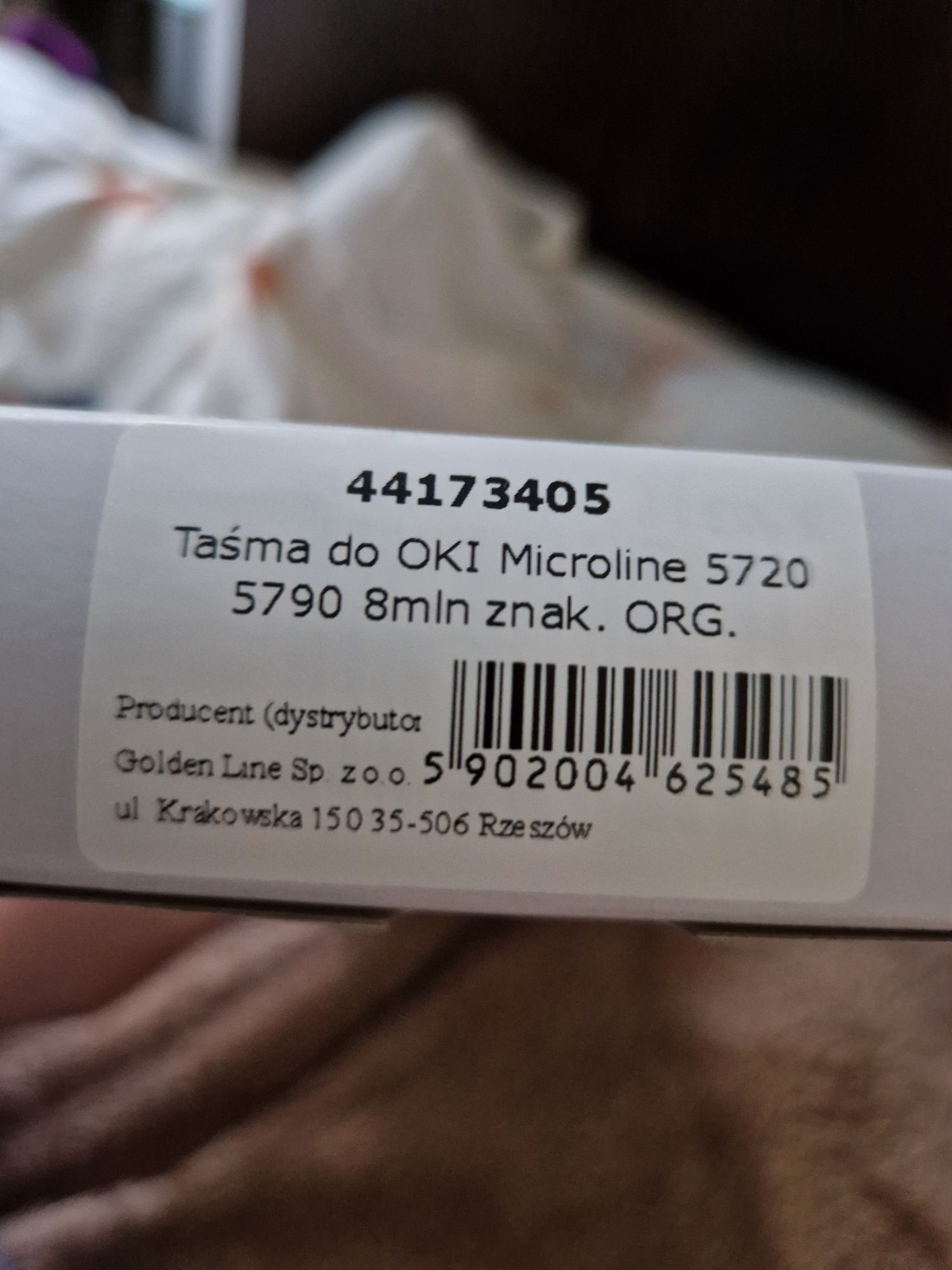 Nowa Taśma barwiąca do drukarki