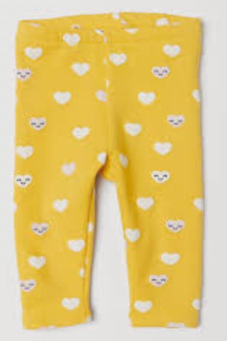 NOWE leginsy wewnątrz miękki meszek, ciepłe H&M rozmiar 86