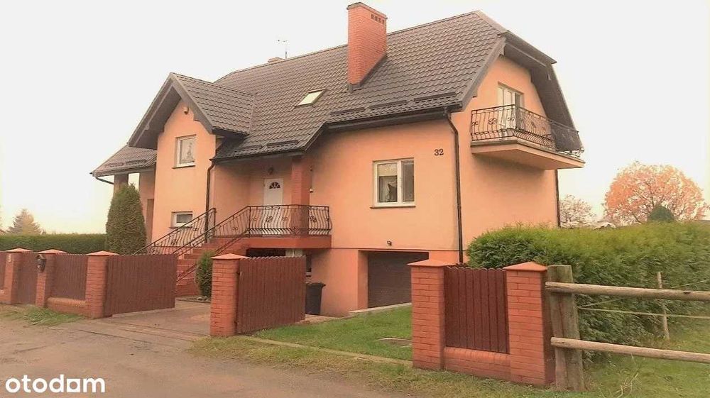 Dom do wynajęcia 5-pok. w Żukowie 2 garaże, piwnica, ogród