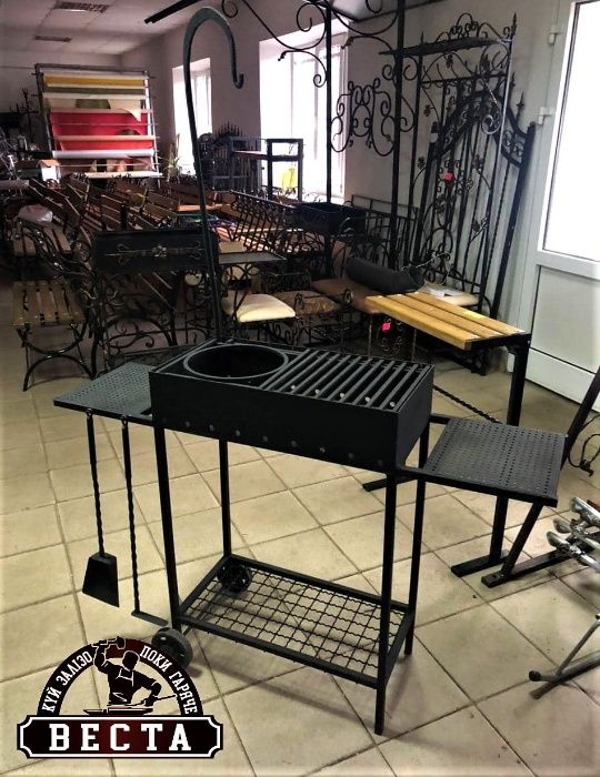 Ковані вироби. Огорожа, Ворота, Брама, Балкон, Мангал, Сходи, Перила.