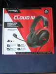Słuchawki HyperX Cloud III Nauszne Czarno-czerwone gamingowe