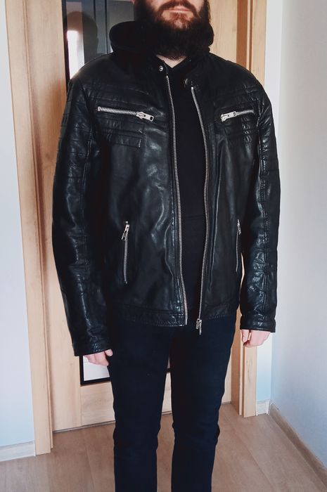 Męska, skórzana kurtka Pako Lorente