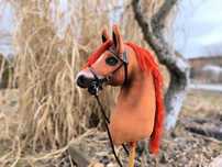 Hobby horse kasztanek rudy A3 konik na kiju