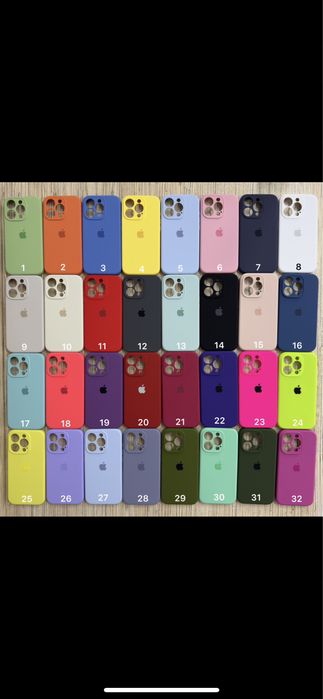 Чехол для iphone 14 pro max и другие модели silicone case
