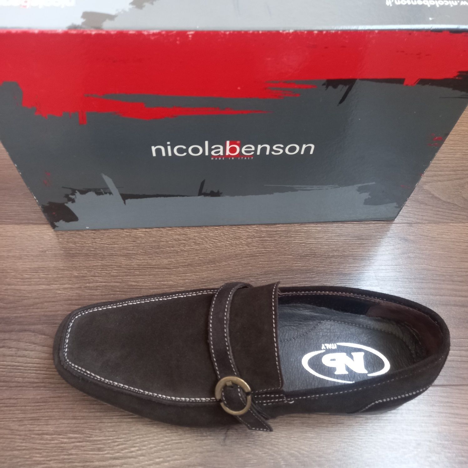 Чоловічі мокасіни, туфлі Nicolabenson