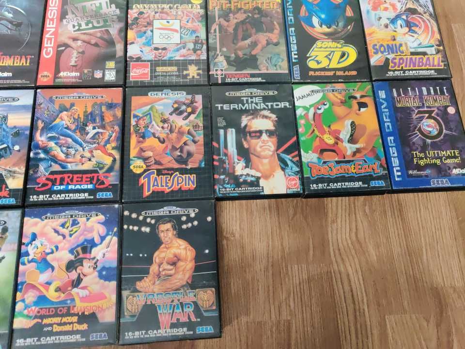 Jogos Sega Mega Drive Aladdin Lemmings Corporation