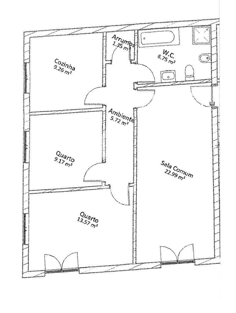 Apartamento T2 Reguengo Grande, Lourinhã