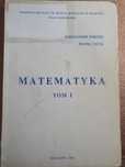 Książka matematyka tom 1