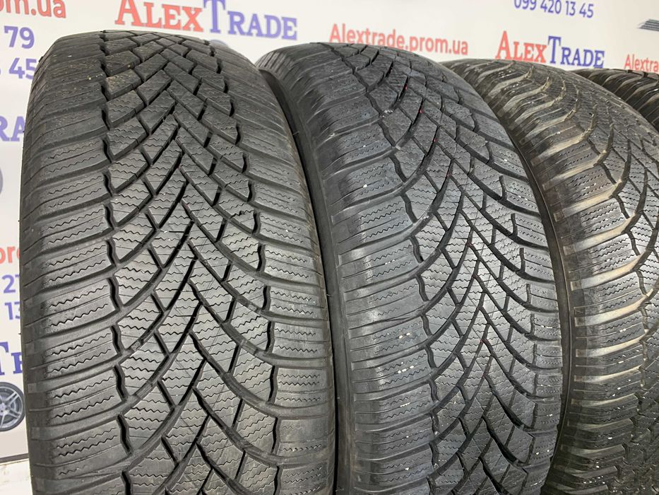 4 шт. 205/60 R16 Bridgestone Blizzak LM005 зимові шини б/у, 7 мм