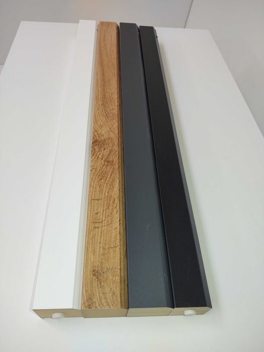 Stół kuchenny Edwin 120x68x32 Dąb Wotan, noga biała PROMOCJA !!