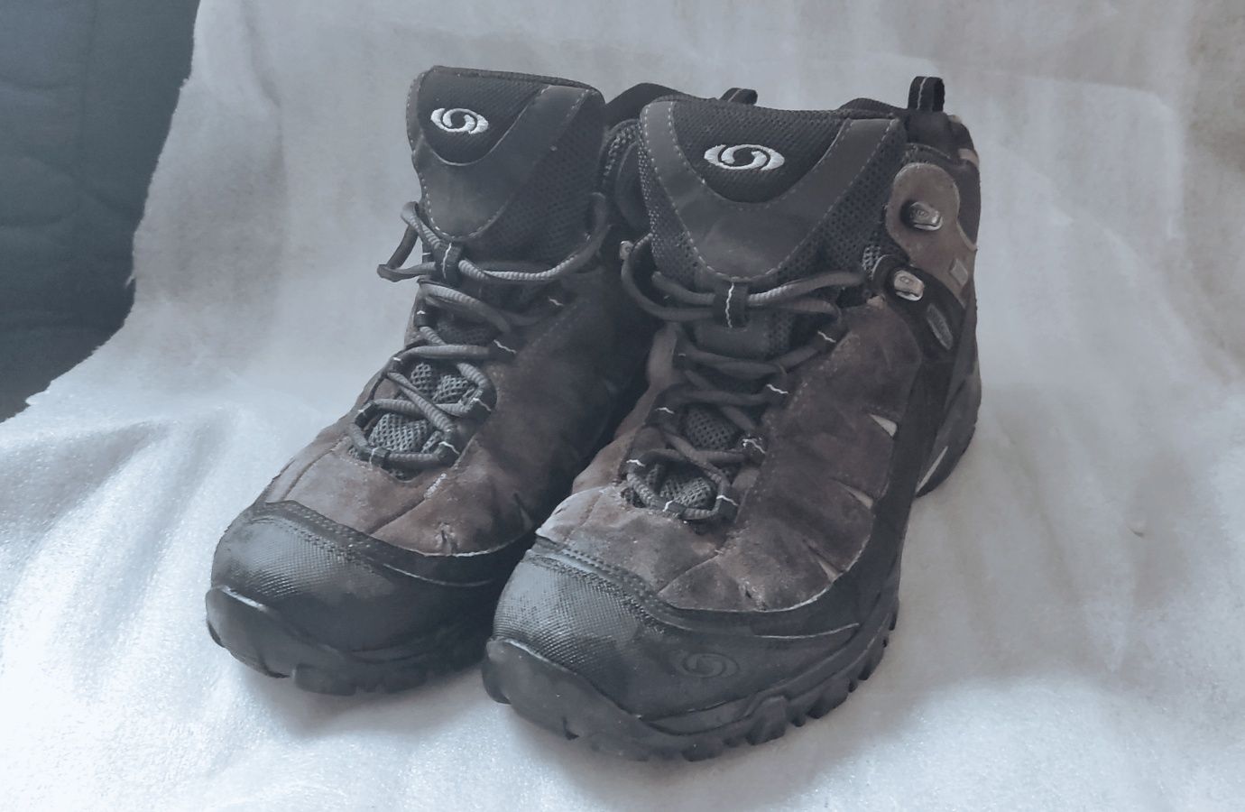 Salomon buty trekkingowe do kostki trzewiki r38 24,5cm trapery goretex