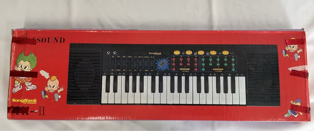 Teclado infantil eletrónico