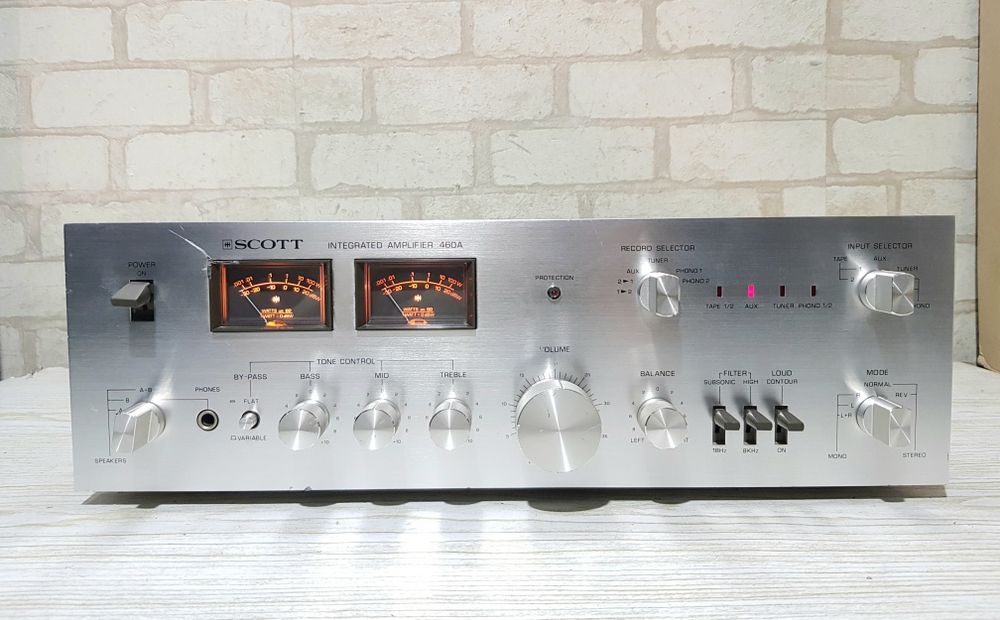 Стерео підсилювач/усилитель  Scott 460 2x70Вт б/у з Німеччини