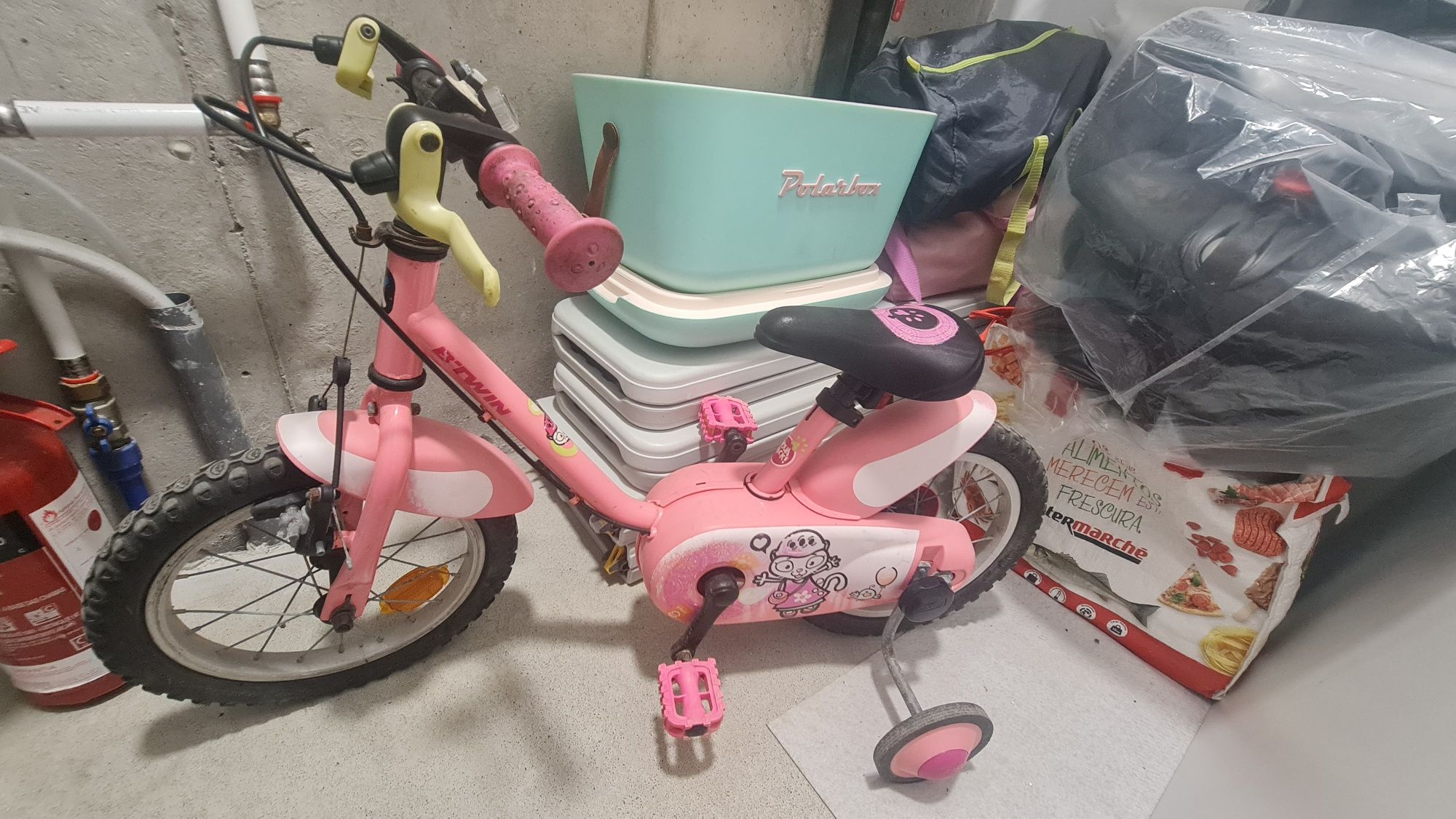 Bicicleta de crianca decatlon