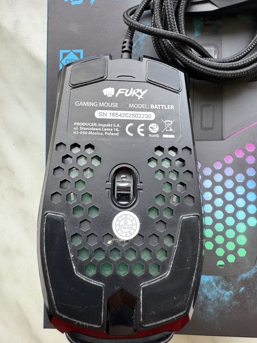FURY Tornado/Battler - klawiatura mechaniczna i mysz