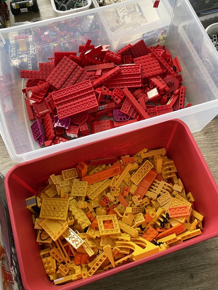 Lego деталі різні кольори