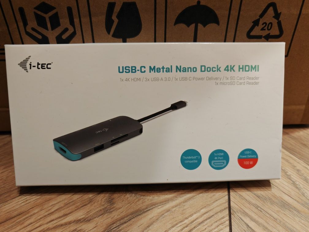 itec usbc metal nano Dock 4K HDMI