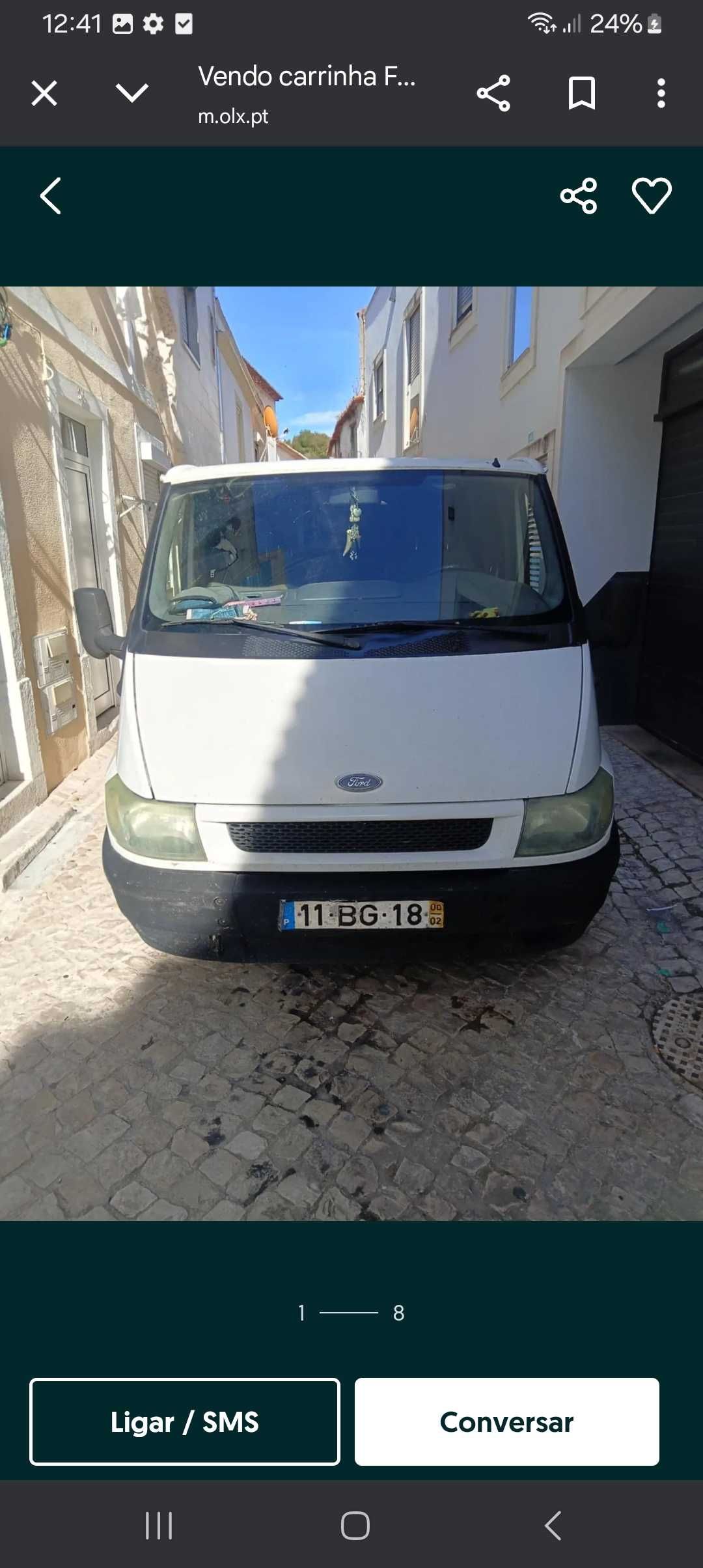 Vendo Ford trânsito