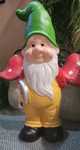 Figurka Krasnal Ceramiczny o Wysokości 50cm (3 Rodzaje)