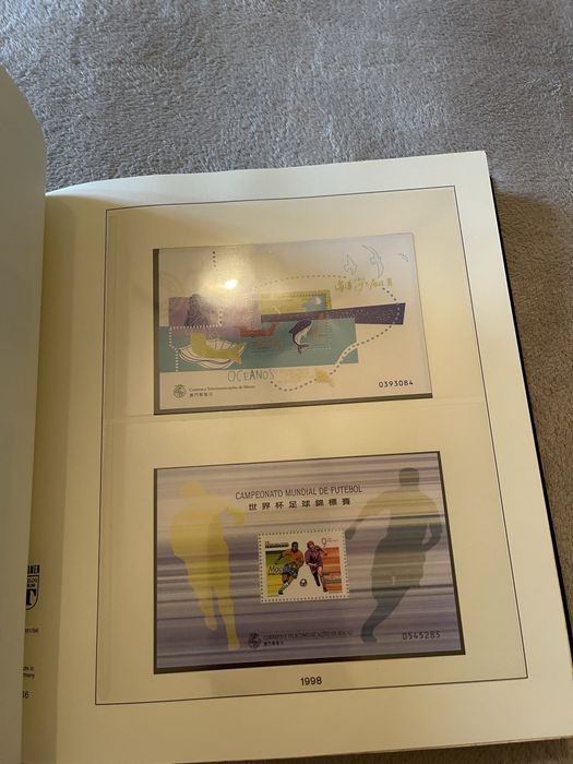 Coleçao de selos Macau