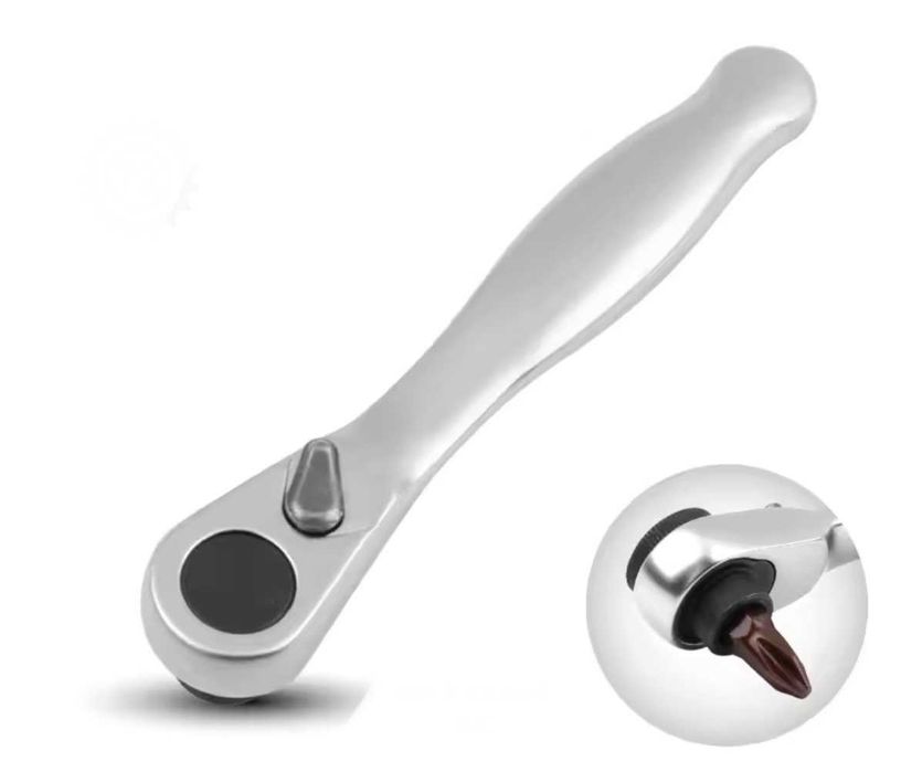 Міні вороток трещотка гайковий ключ із тріскачкою 1/4