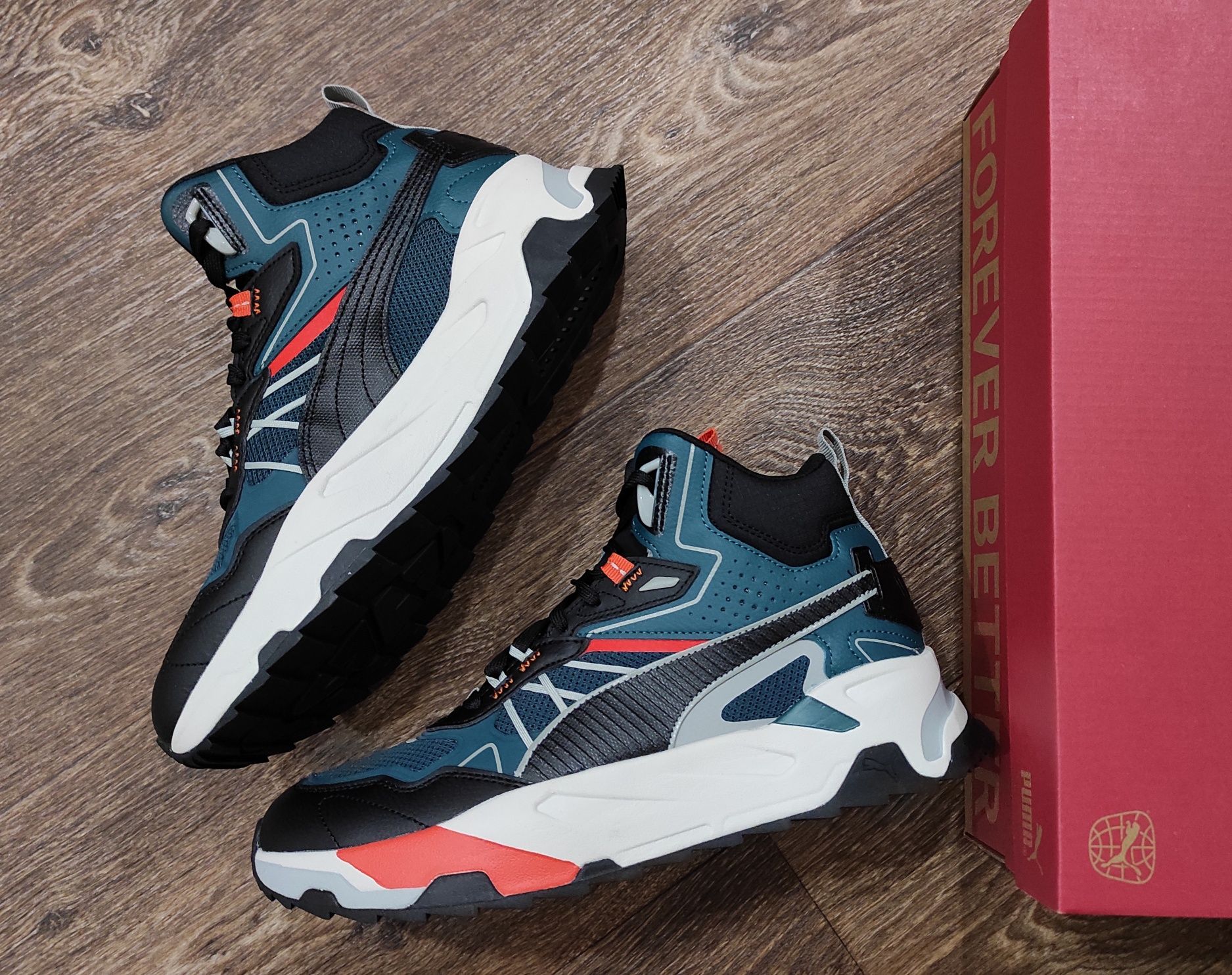 41 Puma Trinity Mid Hybrid оригінальні чоловічі кросовки