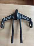 Kierownica DEDA BANDITO carbon, nowa . + Klamki chamulcowe,nowe,carbon