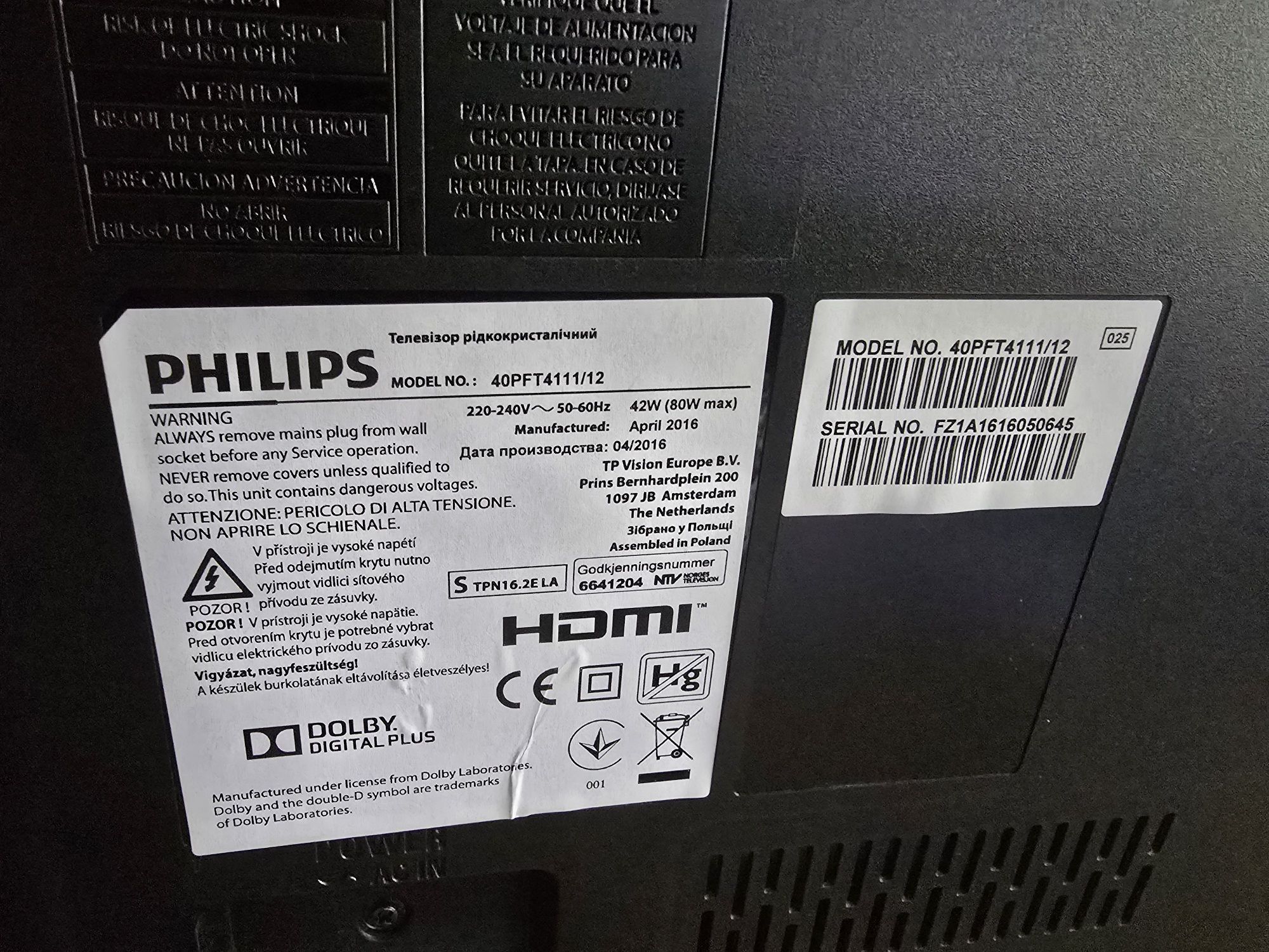 Telewizor Philips 40 cali
