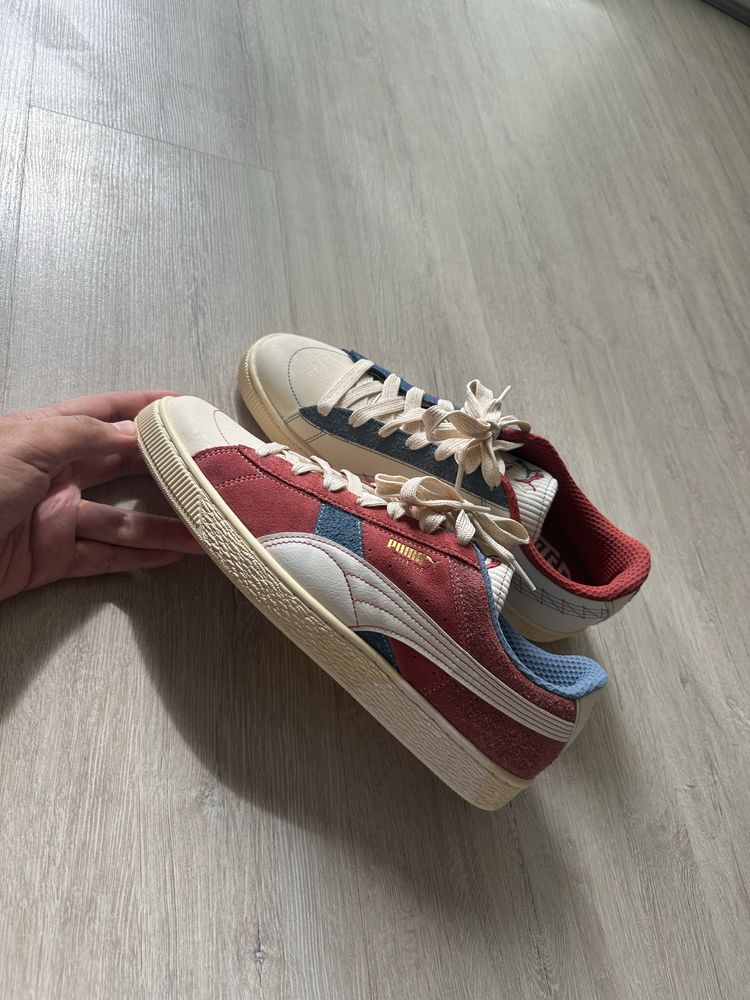 Puma Suede Quilted Nation Sneakers Red 394561-0